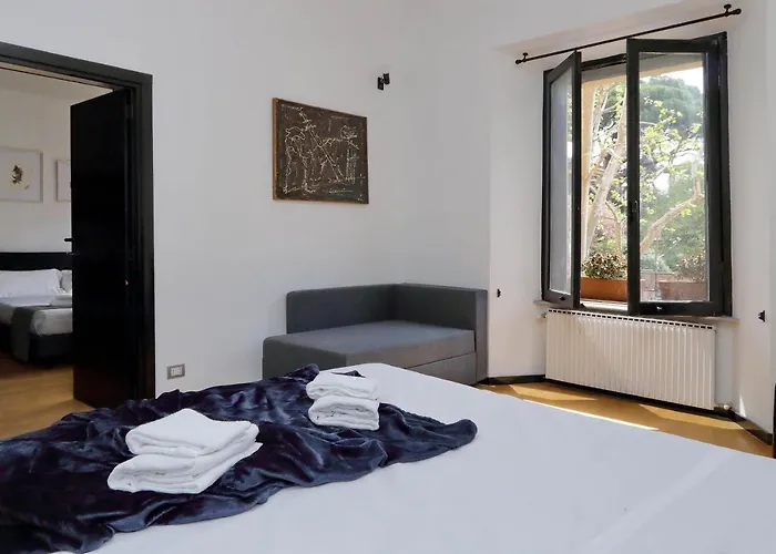 Appartement 4bnb - Spacious Porta Pia Rome